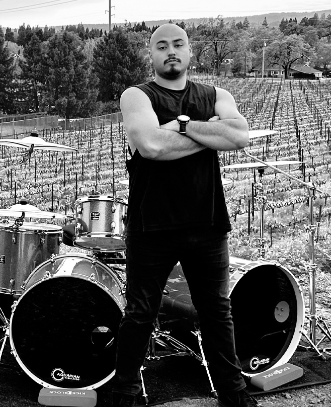 Drum teacher Edgar Alexander Canaan