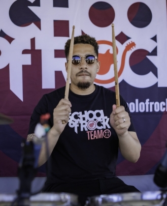 Head of Drum Department, Drum Teacher, Sales & Marketing Manager Liam Webb