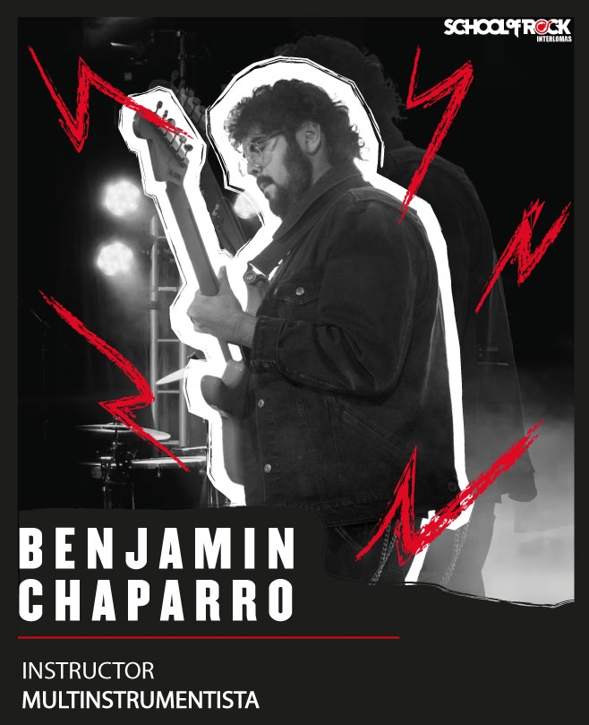 Instructor de Guitarra Benjamín Chaparro