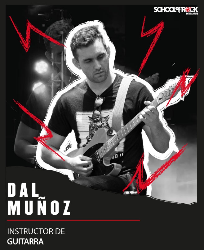 Instructor de Guitarra Dal Muñóz