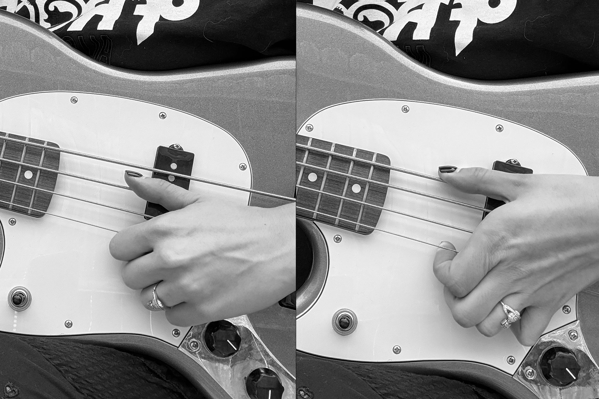 Slap and Pop Bass Guitar Technique