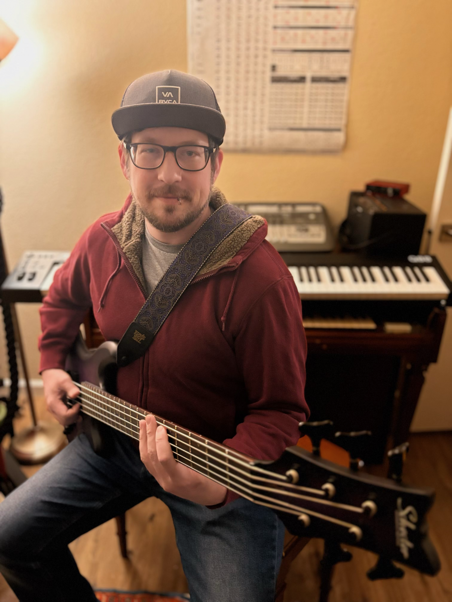 Bass Guitar Teacher, Guitar Teacher, Drum Teacher Max Meier